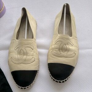 Chanel CC espadrille lambskin size 41